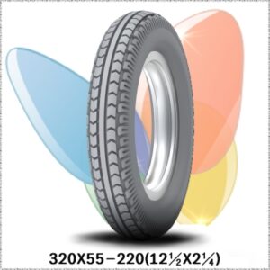 전동휠체어 타이어 320X55-220(12½X2¼)